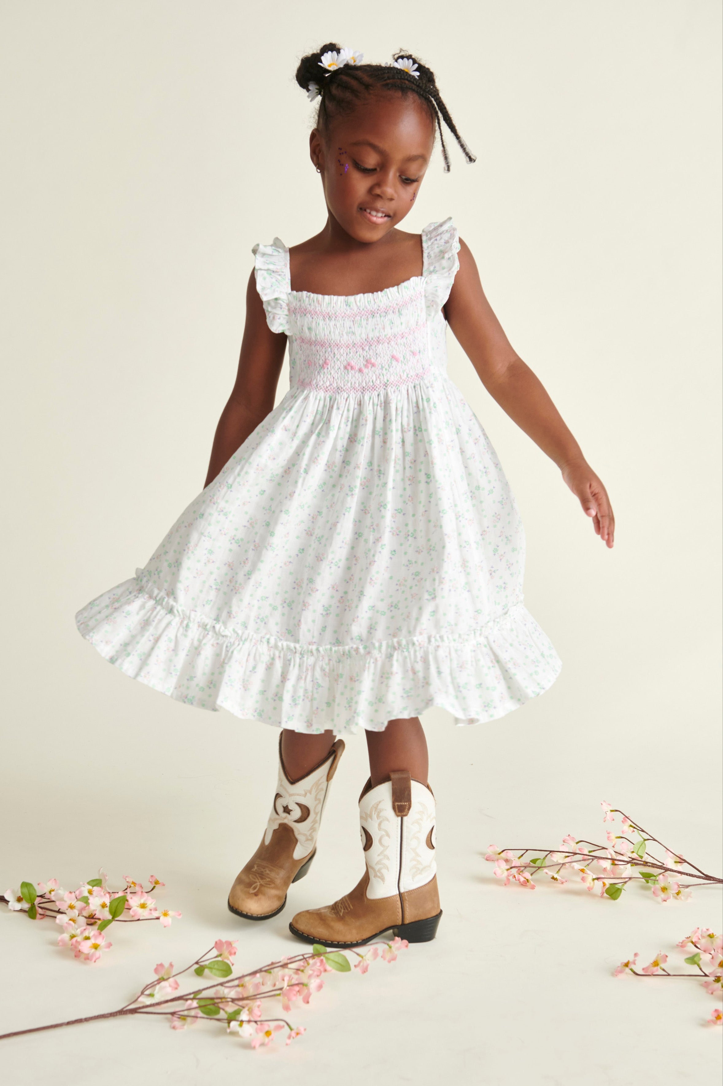 Girls  Cotton Sundress - Bliss