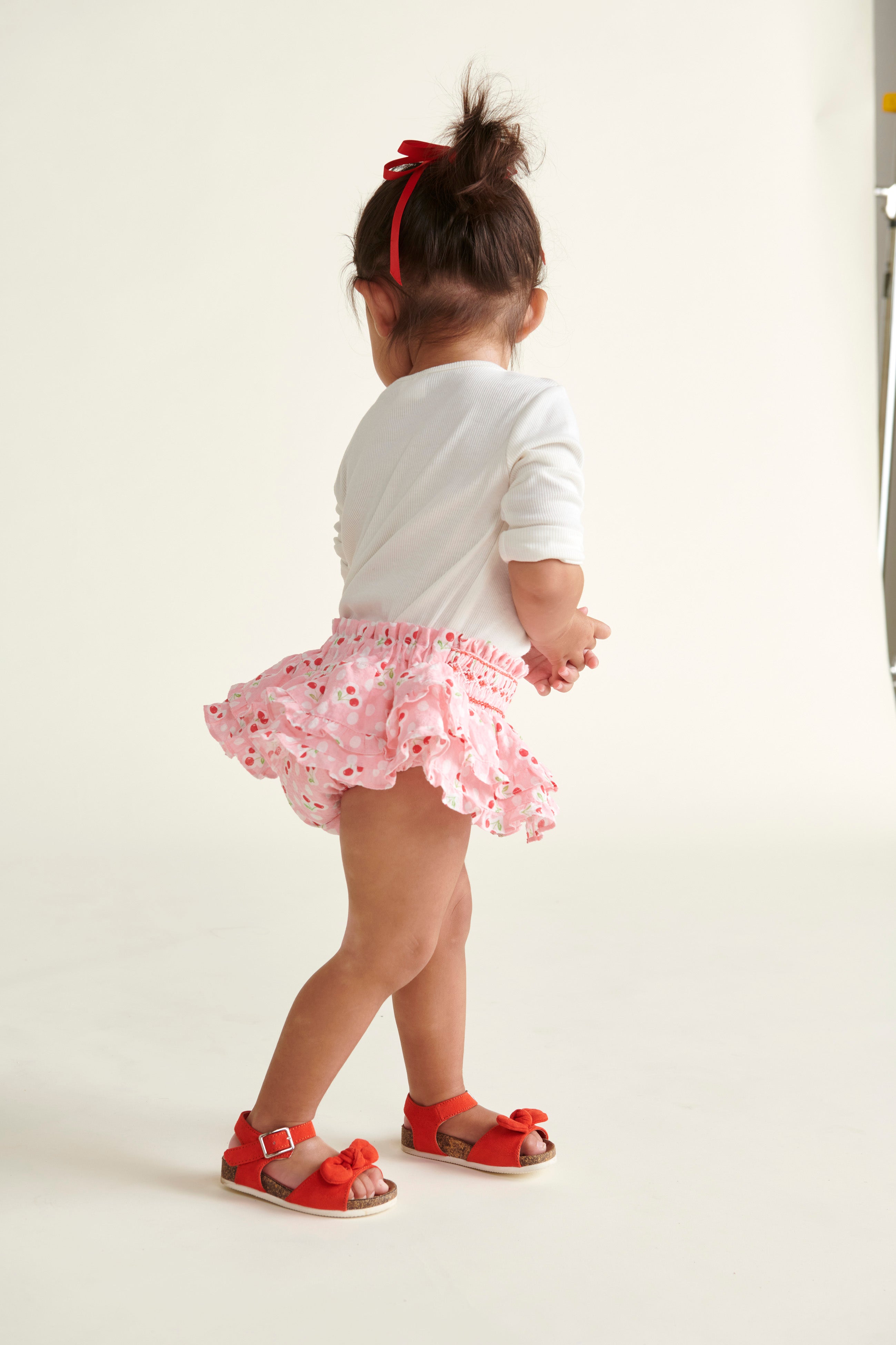 Hand-Smocked Baby Skort -Briar