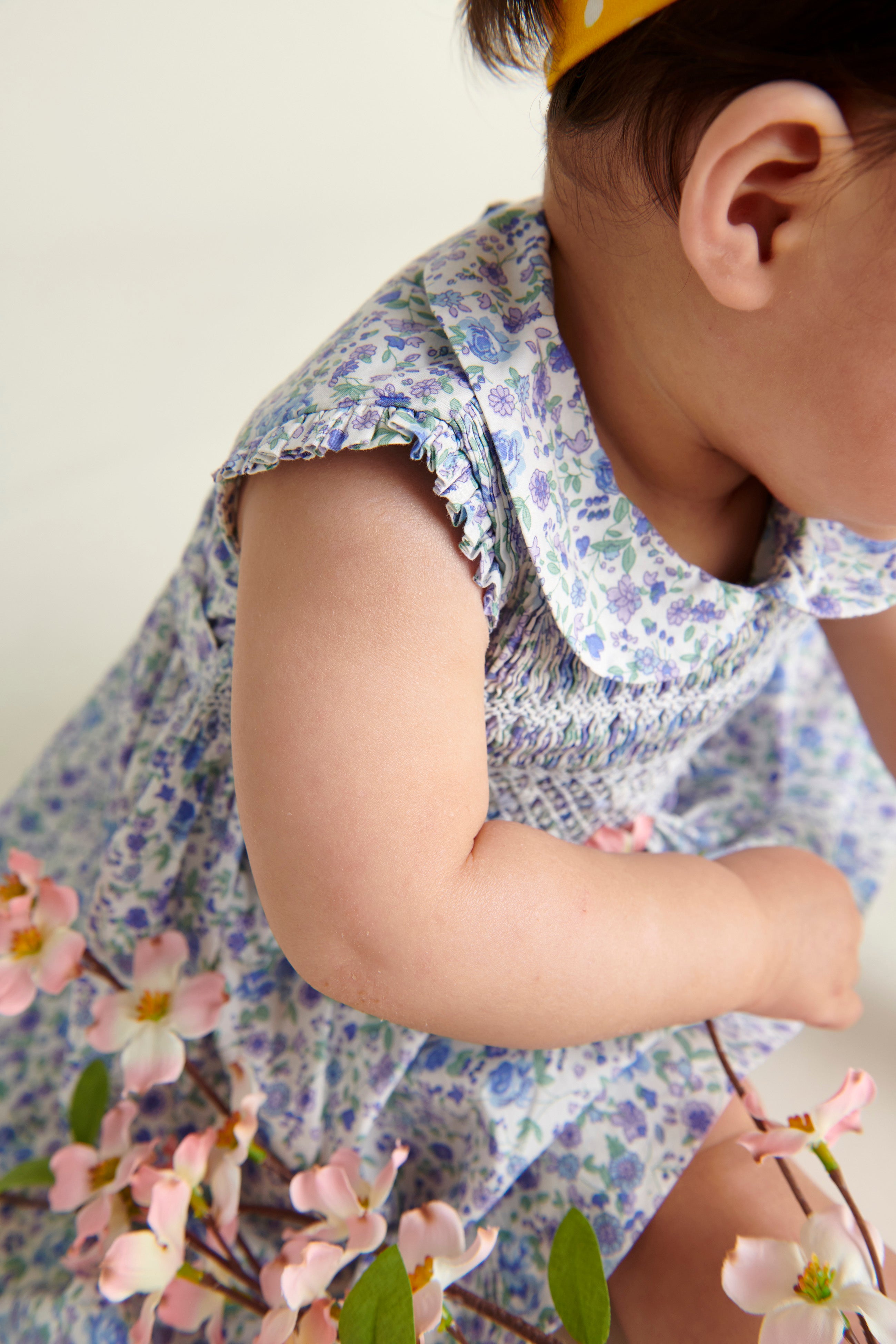 Hand-Smocked Baby Dress - Cadence