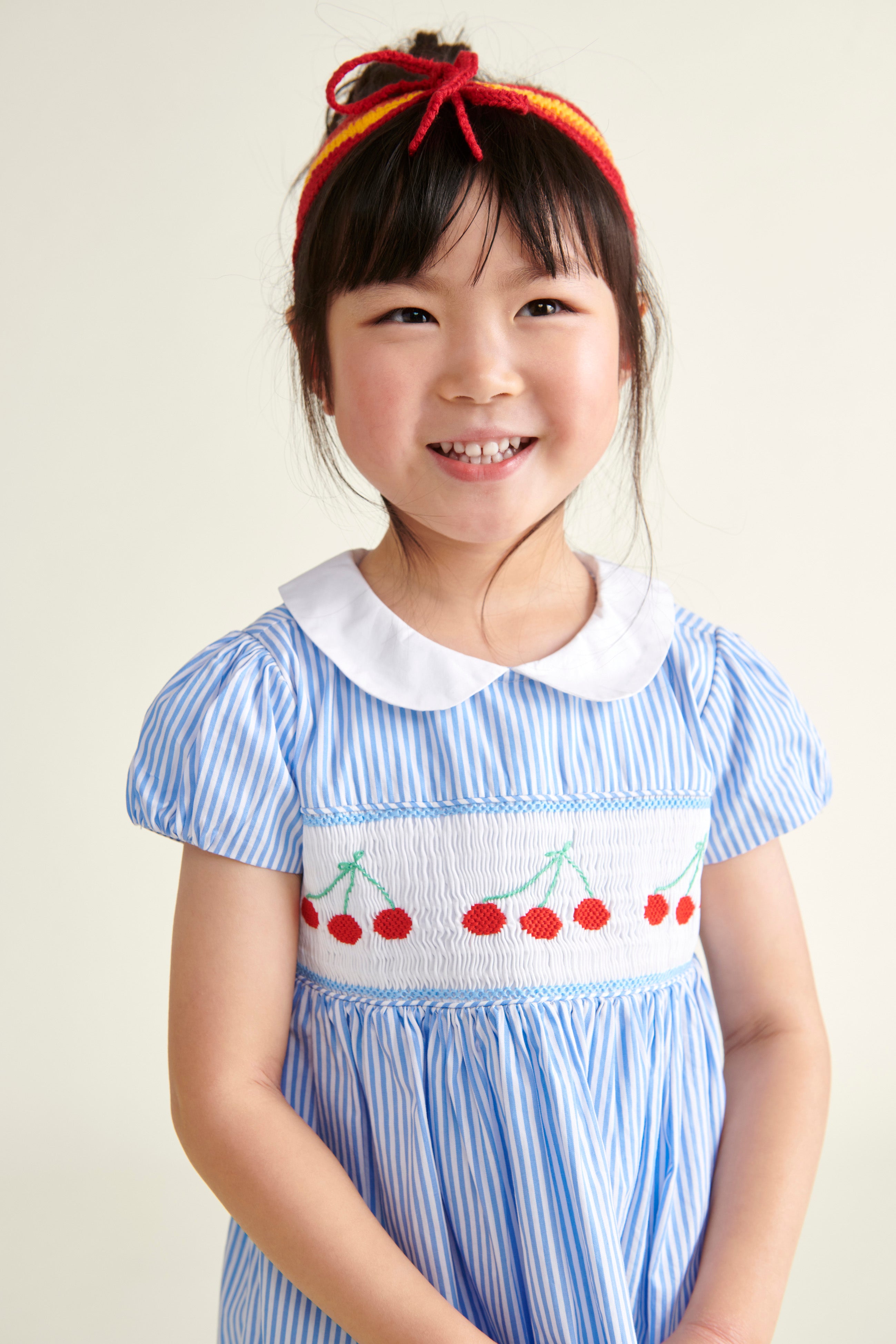 Hand-Smocked Girls Dress - Emmie