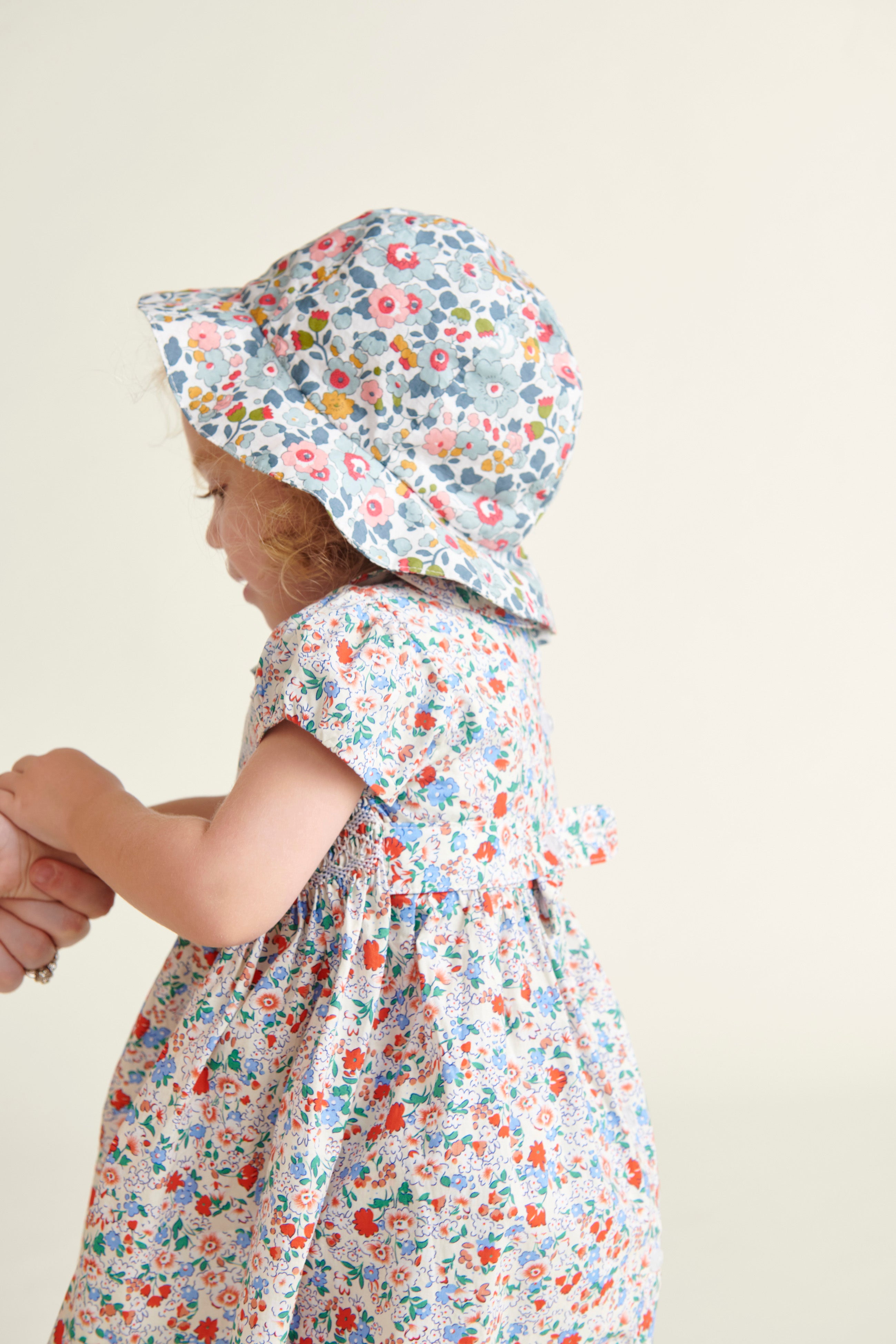 Hand-Smocked Baby Dress - Freesia