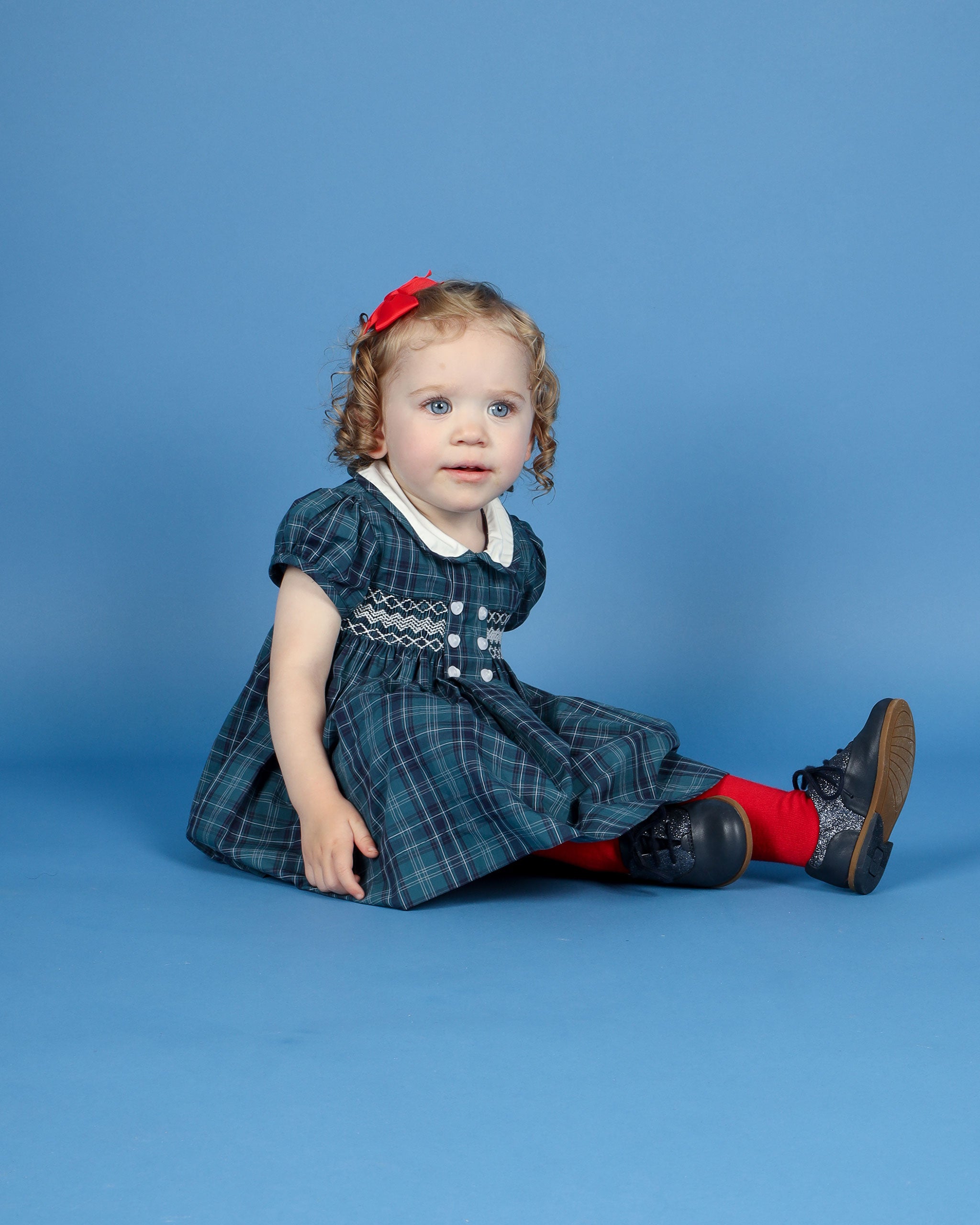 Smocked Baby Dress - Hermione