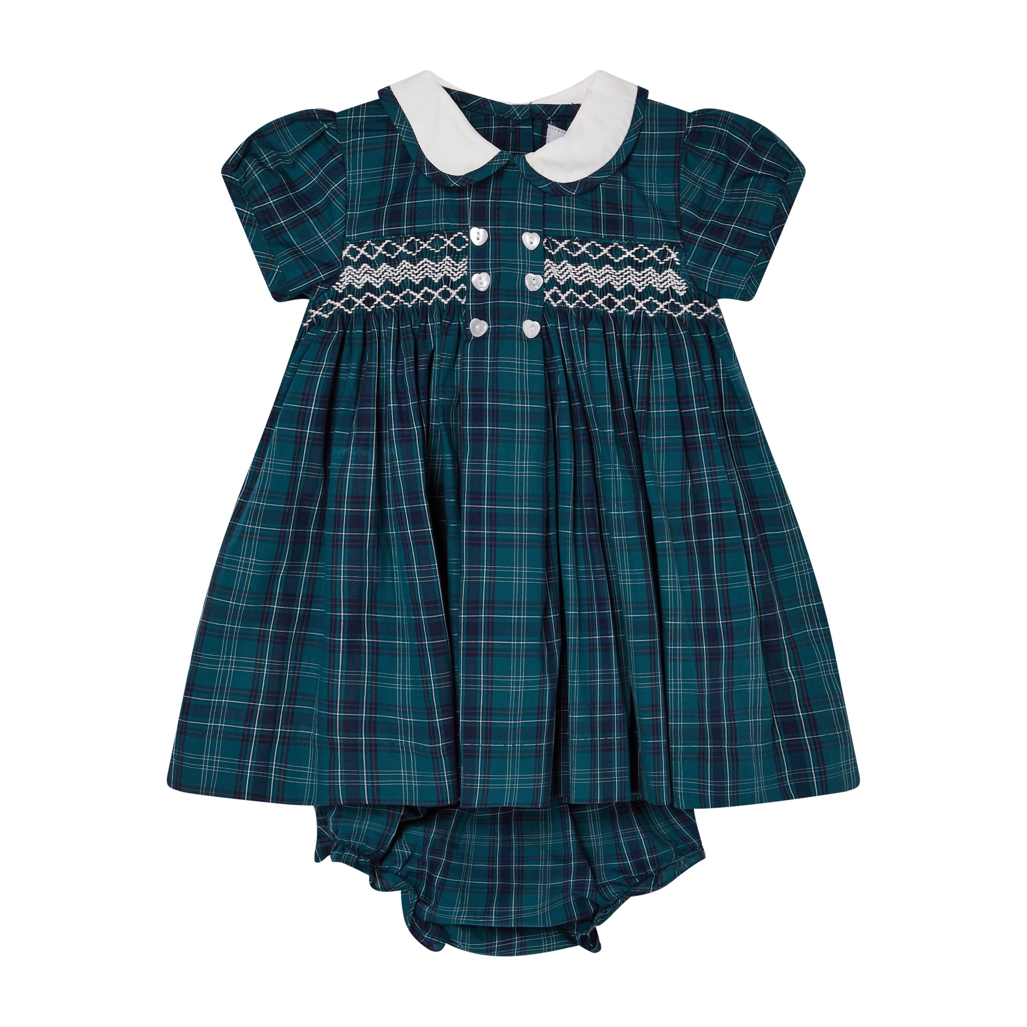 Smocked Baby Dress - Hermione