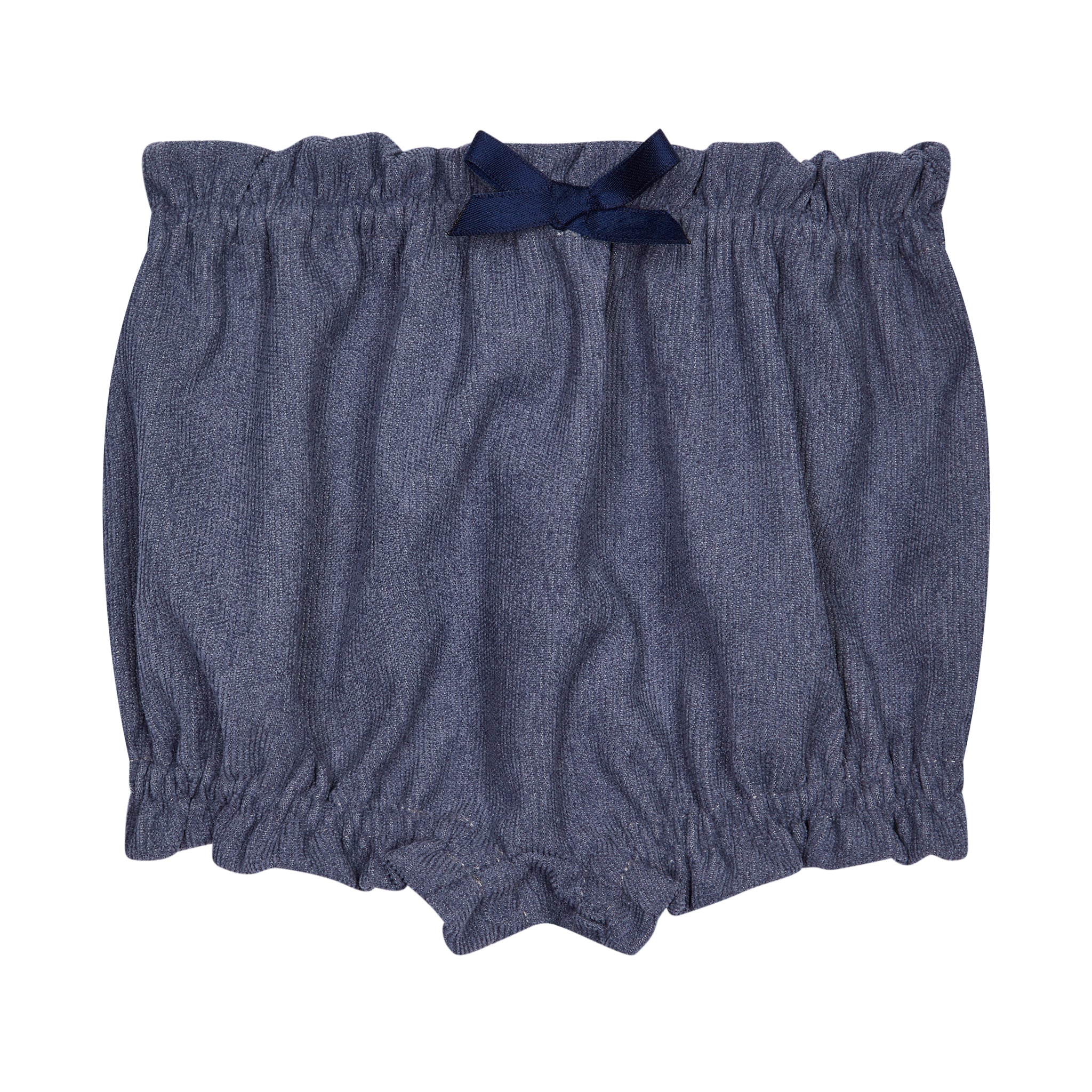 grey baby shorts with bow