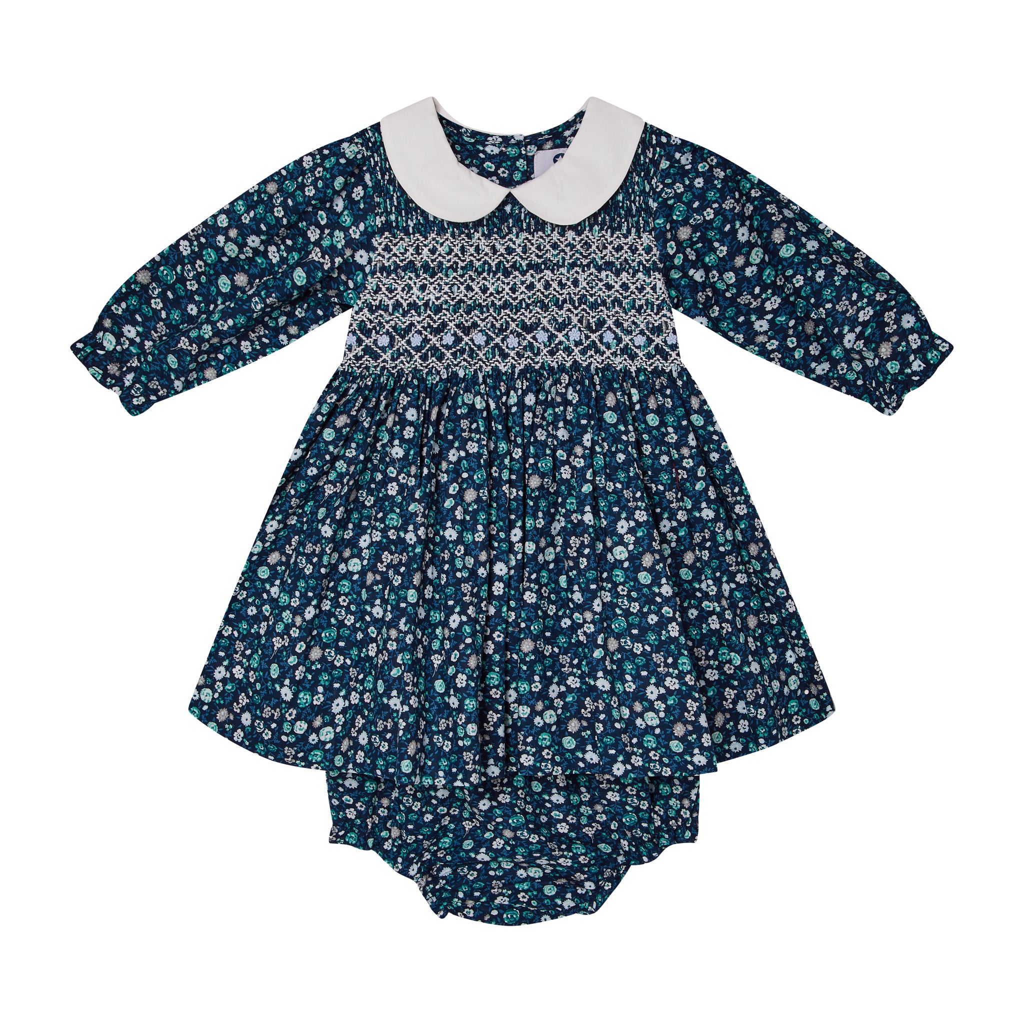 Smocked Baby Dress - Lara