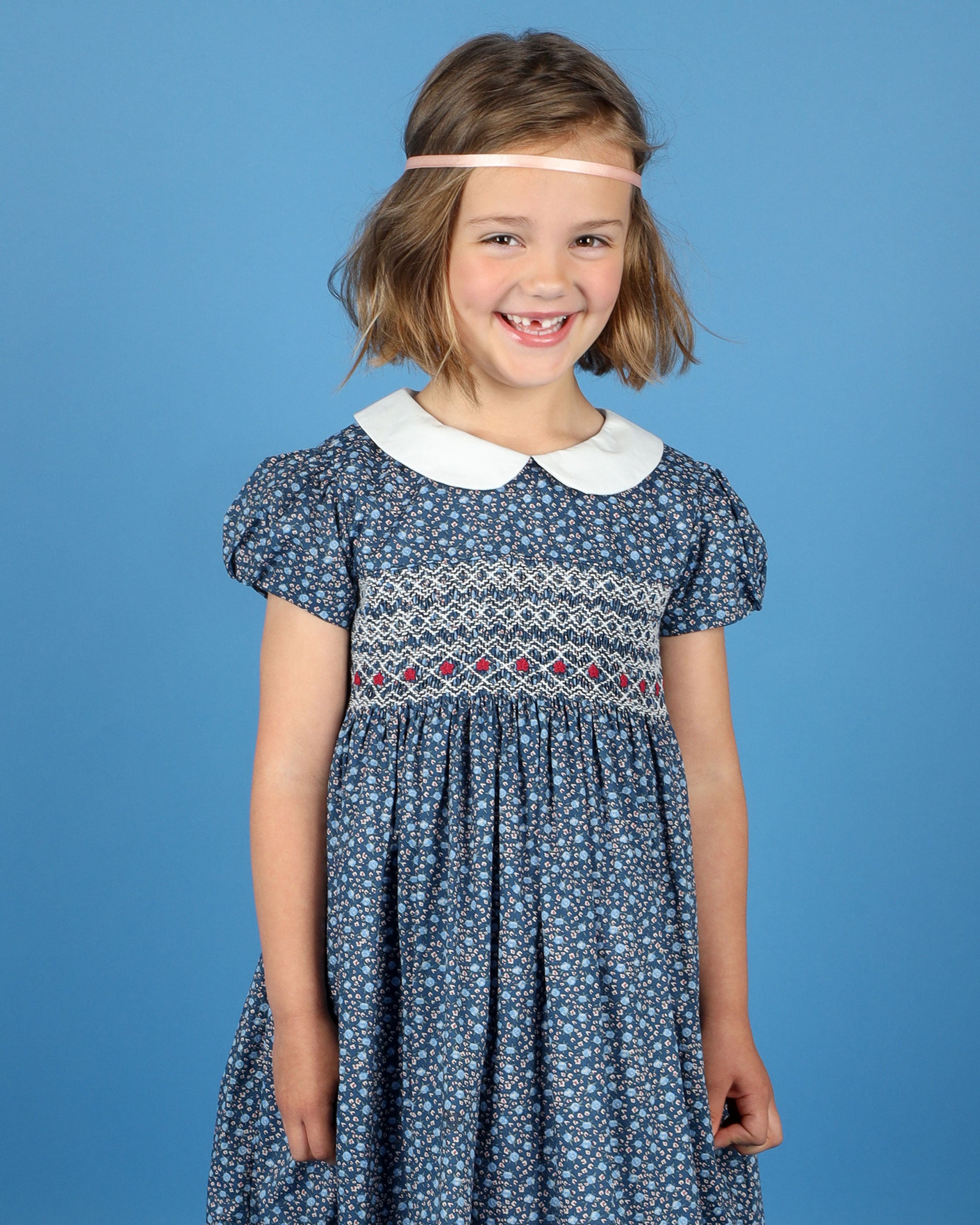 Smocked Girls Dress Sabine