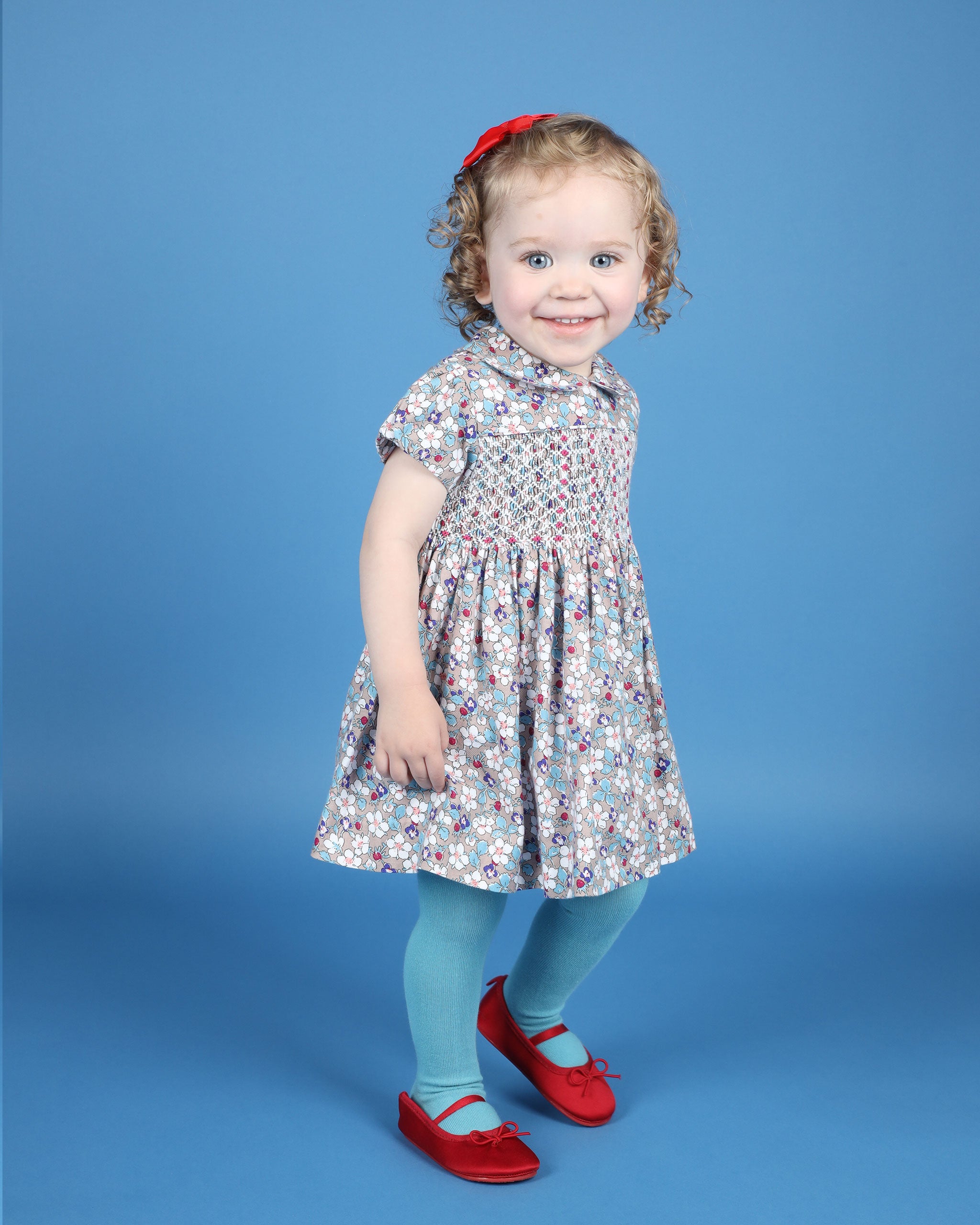 Smocked Baby Dress - Sebille