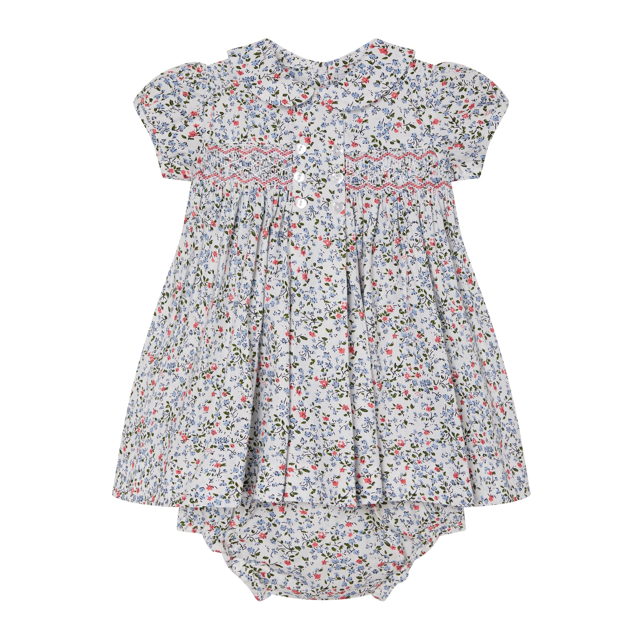 Hand-Smocked Baby Dress - Susie