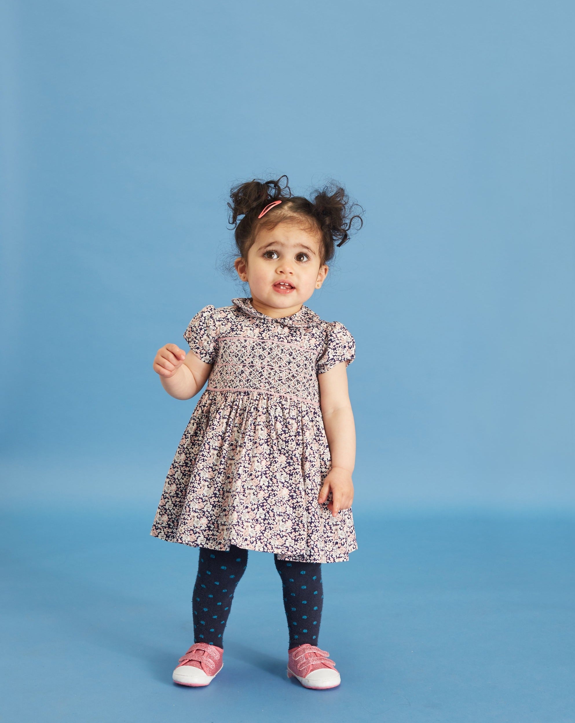 Smocked Baby Dress - Christine – Question Everything London