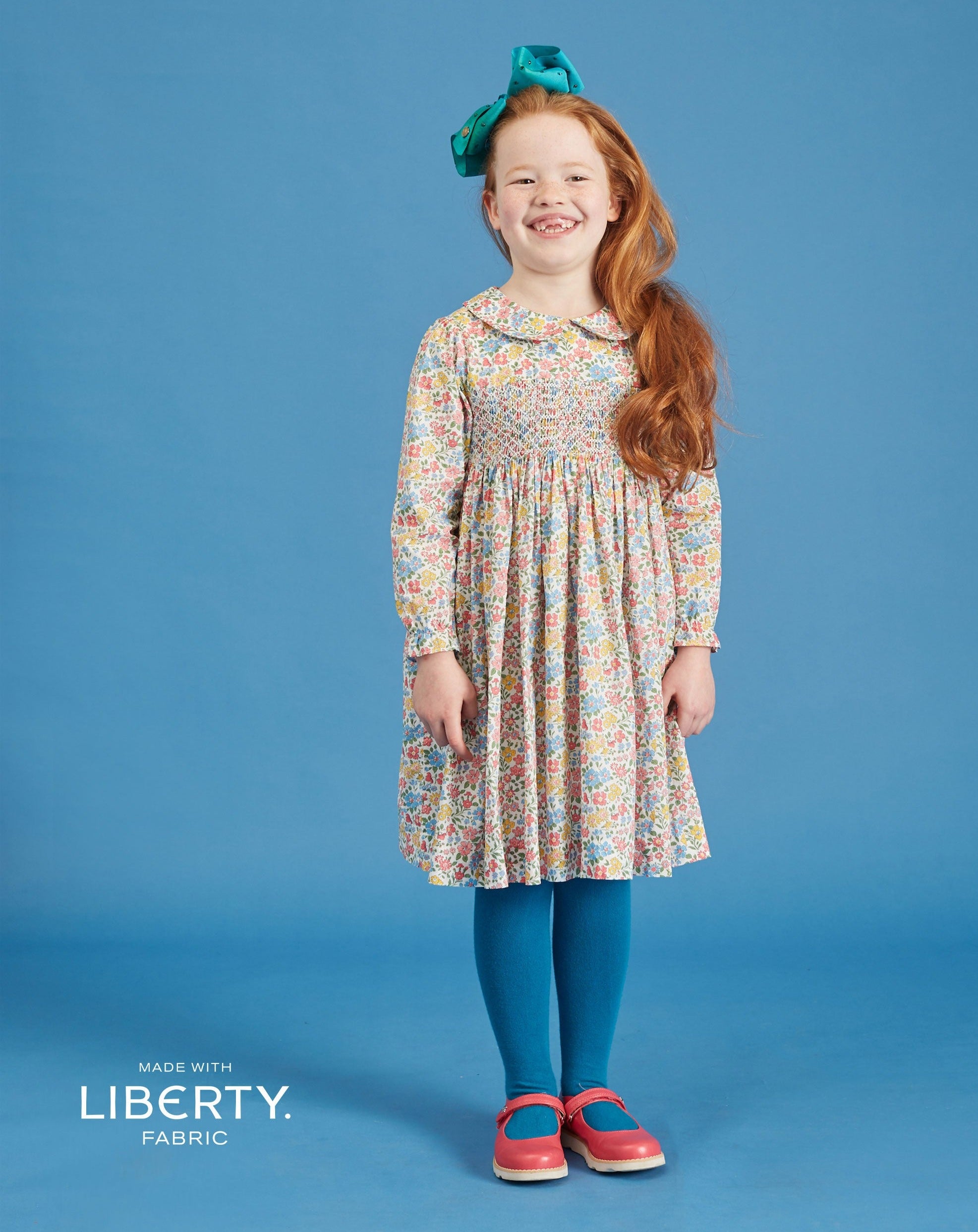 Made with Liberty fabric Girls Dress Imani